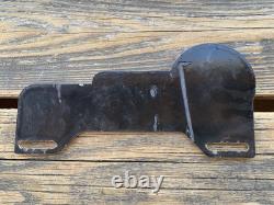 Vintage Vw Volkswagen Van Wyk Gas Oil Station Porcelain License Plate Sign