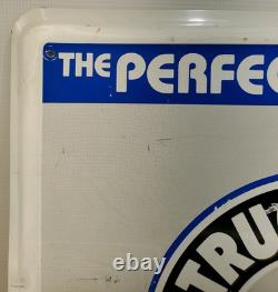 Vintage Walker Truck Exhaust Metal Embossed Sign Original 24×18 Stout Ind Rare