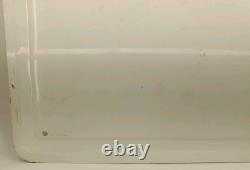 Vintage Walker Truck Exhaust Metal Embossed Sign Original 24×18 Stout Ind Rare