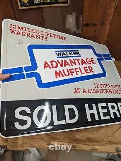 Vintage Walker sign with original box. See all pics