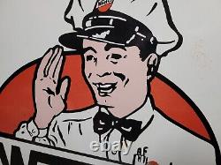 Vintage Wareco Porcelain Sign Gasoline Sign Gas Station William Ware Texaco 30