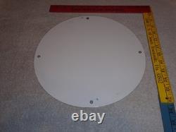 Vintage Warning 2nd Amendment Winchester Revolver 11 3/4 Porcelain Metal Sign