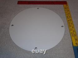 Vintage White Rose Gasoline Service Station 11 3/4 Porcelain Metal Gas Oil Sign