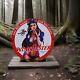 Vintage Wincheste Guns Shotgun Pistol Sniper Pinup Girl Porcelain Enamel Sign