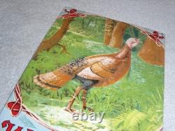 Vintage Winchester Shotgun Shells Turkey Hunting 1' Porcelain Metal Gas Oil Sign