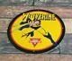 Vintage Wolverine X-men Porcelain Conoco Gasoline Service Station Superhero Sign