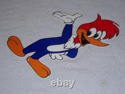 Vintage Woody Woodpecker Walter Lantz Cartoon Show 14 Metal Gasoline & Oil Sign