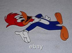Vintage Woody Woodpecker Walter Lantz Cartoon Show 14 Metal Gasoline & Oil Sign