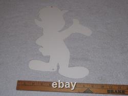 Vintage Woody Woodpecker Walter Lantz Cartoon Show 14 Metal Gasoline & Oil Sign