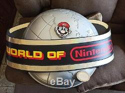 Vintage World of Nintendo Globe SIgn RARE AUTHENTIC