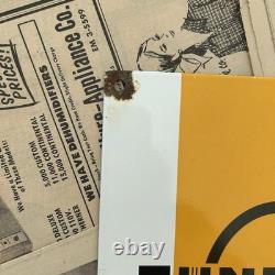 Vintage Zundapp Motorcycle 8x12 Inches Porcelain Enamel Sign