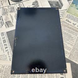 Vintage Zundapp Motorcycle 8x12 Inches Porcelain Enamel Sign