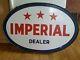 Vintage Advertising Imperial Oil Gas Station Sign 40large