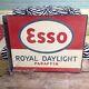 Vintage Enamel Esso Sign