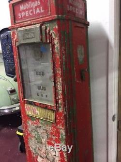 Vintage gas pump