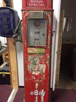 Vintage gas pump