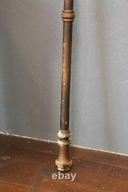 Vintage sign bracket pole Primitive for wood trade sign porcelain signs etc