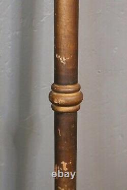 Vintage sign bracket pole Primitive for wood trade sign porcelain signs etc