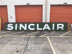 Vintage sinclair gas station sign