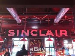 Vintage sinclair gas station sign