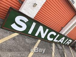 Vintage sinclair gas station sign