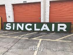 Vintage sinclair gas station sign