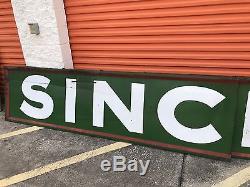 Vintage sinclair gas station sign