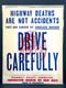 Vtg Order Of The Red Men Road Safety Accident Sign Indian Chief Rare